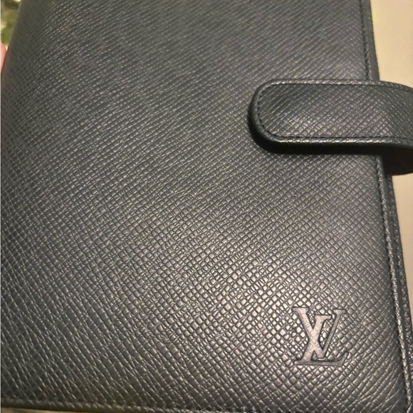 Louis Vuitton LV Forest Green Taiga Leather Organizer Agenda  FULLSET New - Picture 3 of 14